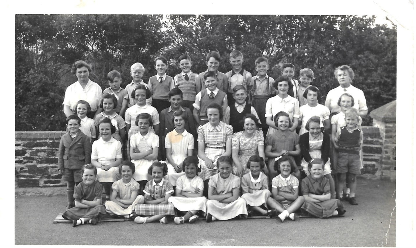 Warbstow school 1955