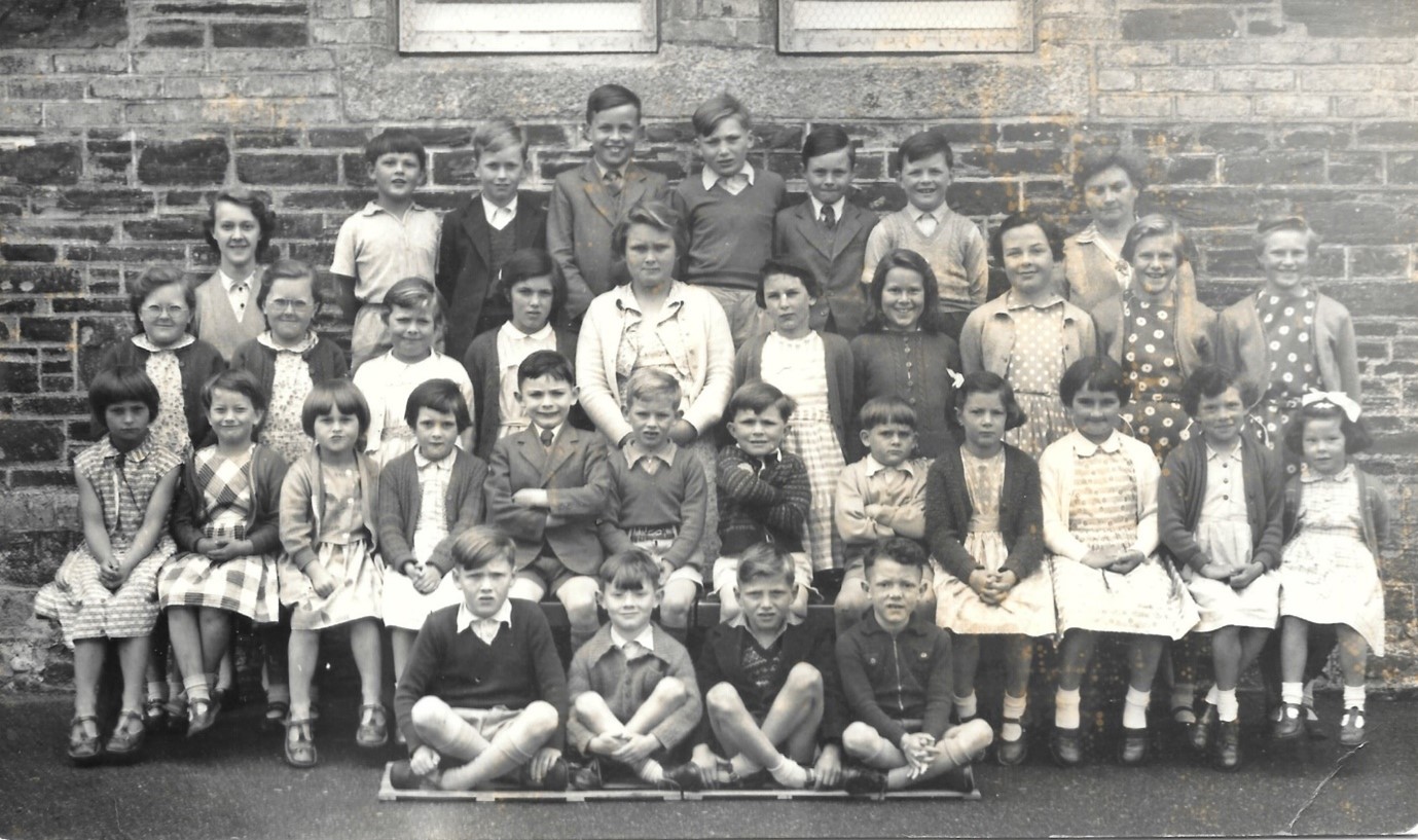 Warbstow school class 1959